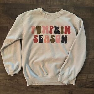 Pumpkin Season size small Sweatshirt